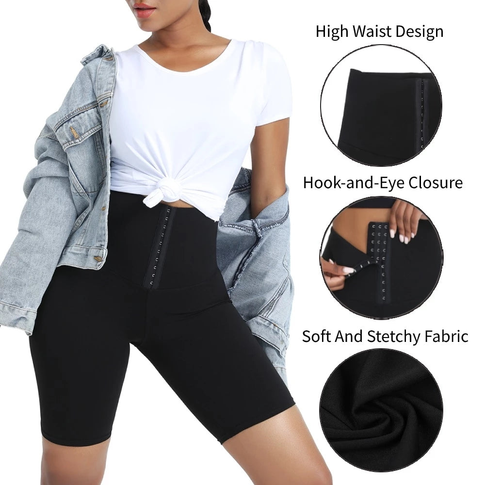 Essential Tummy Control High-Waist shaping Biker Shorts – Shop Vanity Pink