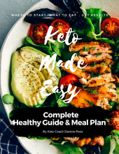 Load image into Gallery viewer, Keto Made Easy Complete Meal Plan &amp; Guide