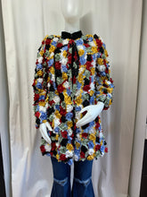 Load image into Gallery viewer, &quot;Ooo She Classy &quot; 3D Organza Appliqué Oversize Jacket