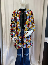 Load image into Gallery viewer, &quot;Ooo She Classy &quot; 3D Organza Appliqué Oversize Jacket