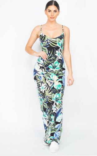 Honolulu-Stretch Essential Maxi Dress