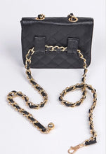 Cargar imagen en el visor de la galería, COCO Vegan Leather Chain Fanny Pack