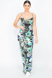 Honolulu-Stretch Essential Maxi Dress