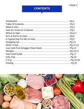 Cargar imagen en el visor de la galería, Keto Made Easy Complete Meal Plan &amp; Guide