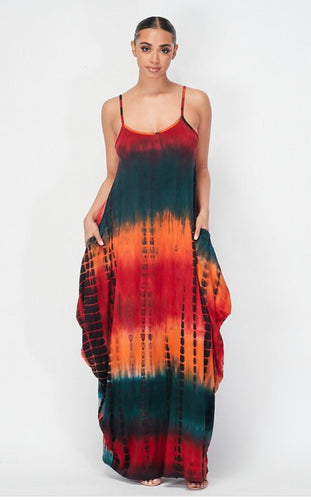 Rubi Maxi-Tye Dye Dress